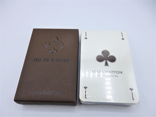 LOUIS VUITTON VIP Playing Cards 1 deck Monogram BLUE Authentic Gift Sealed Rare