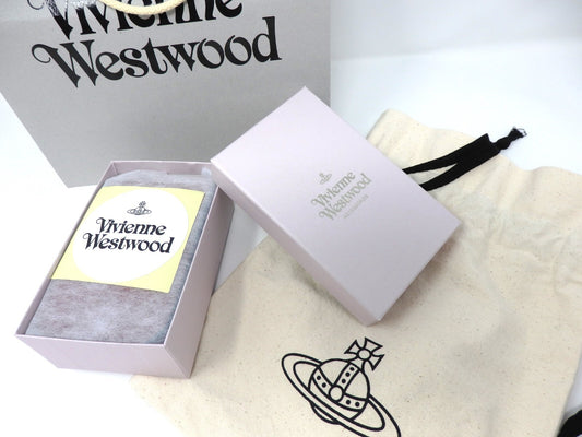 Vivienne Westwood Cigarette Case RED Leather Orb Accessories Unused Perfect Set