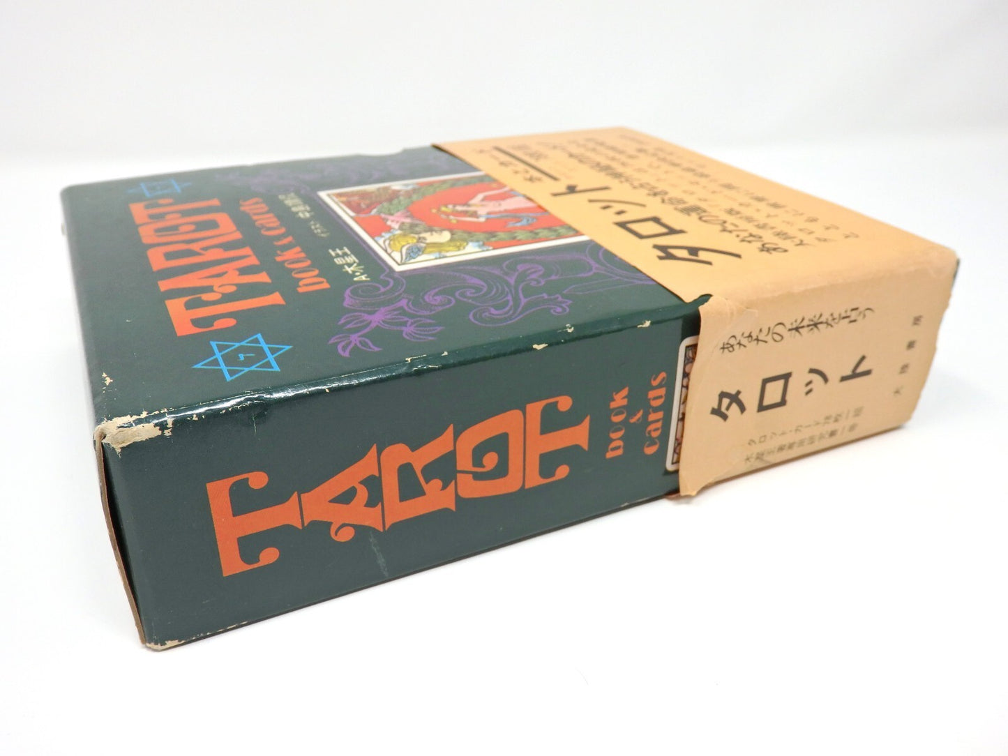 TAROT book and cards Vintage Alexandria Jupiter Super Rare Tairiku Shobou OBI JP