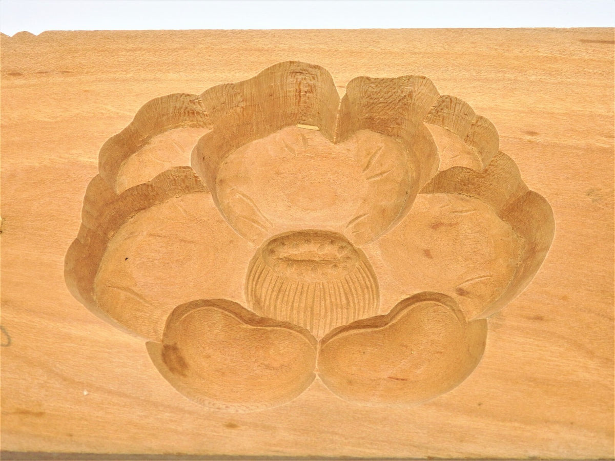 Set of 5 WAGASHI Kashigata Japanese Sweets Pastry Cake Wooden Mold Rare Design
