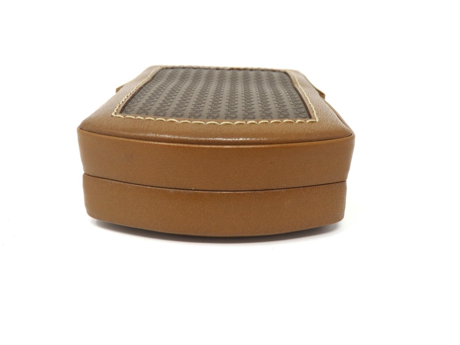 Set of 2 Vintage CHARLES JOURDAN Actif Paris Leather Cigarette & Coin Case MINT