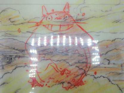 Studio Ghibli MY NEIGHBOR TOTORO Clear File A4 Art Cel Layout Exhibition Limited
