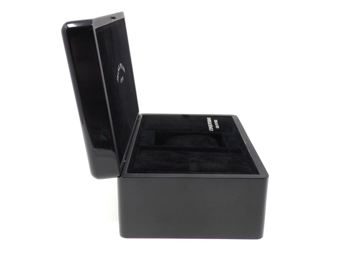 Franck Muller Watch Storage Box Empty Grand Prix Conquistador Black Enameled