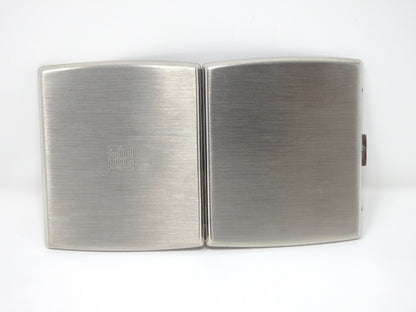 GIVENCHY Logo 4G Vintage Cigarette Holder Card Case Silver Color Beautiful Rare!