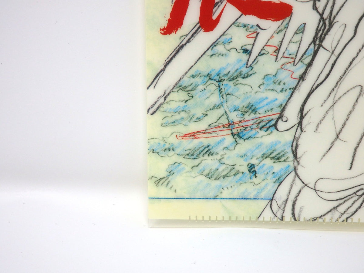 PRINCESS MONONOKE Clear File A4 Art Cel Studio Ghibli Layout Hayao Miyazaki Mint
