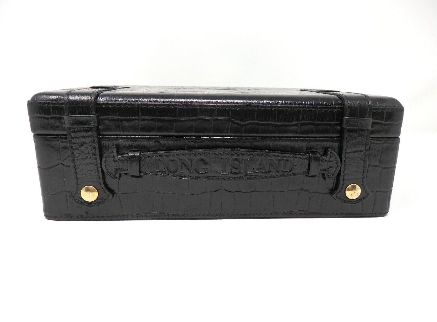 Franck Muller Empty Watch Storage Box Crocodile Embossed w/ Certificate Case