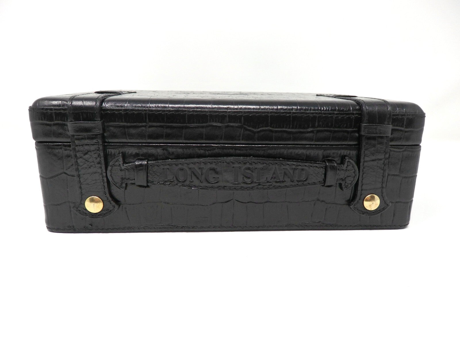 Franck Muller Empty Watch Storage Box Crocodile Embossed w/ Certificate Case