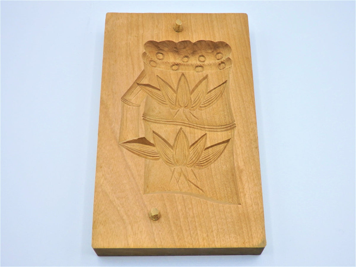 Set of 5 WAGASHI Kashigata Japanese Sweets Pastry Cake Wooden Mold Rare Design