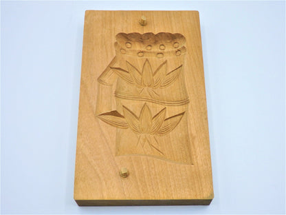 Set of 5 WAGASHI Kashigata Japanese Sweets Pastry Cake Wooden Mold Rare Design