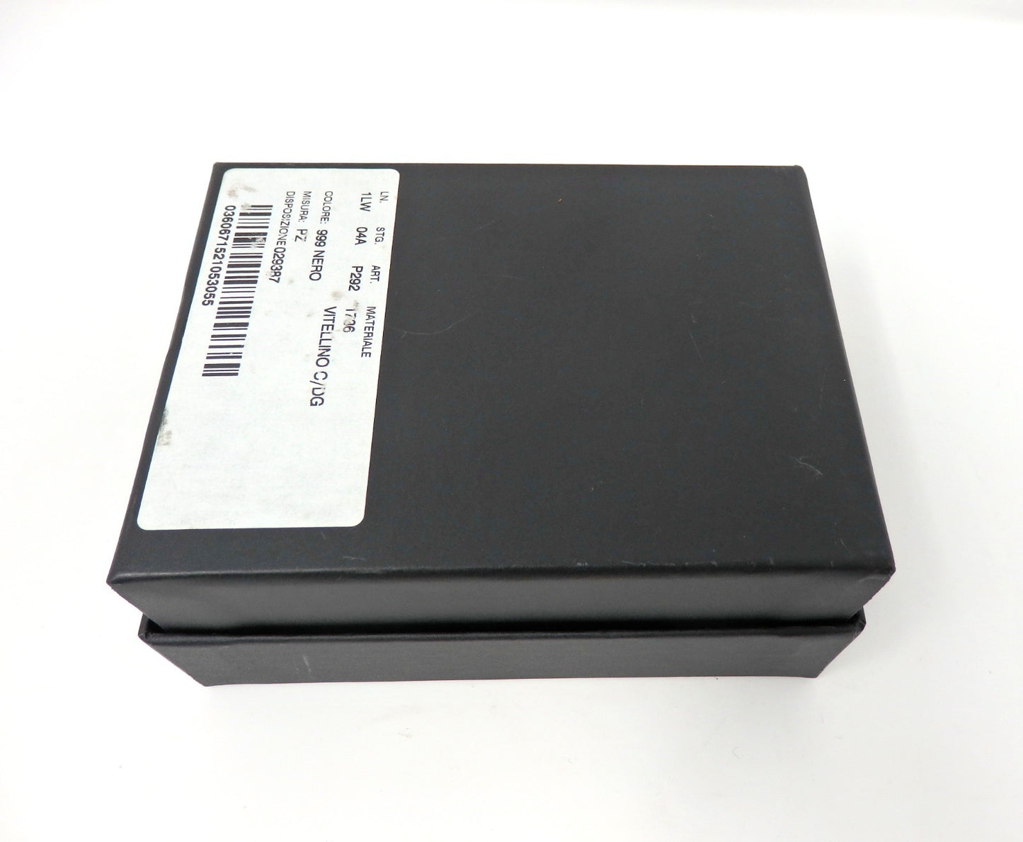 Dolce & Gabbana DG Logo Black Leather Cigarette Case Gold Tone Box Card Rare JPN