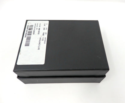 Dolce & Gabbana DG Logo Black Leather Cigarette Case Gold Tone Box Card Rare JPN