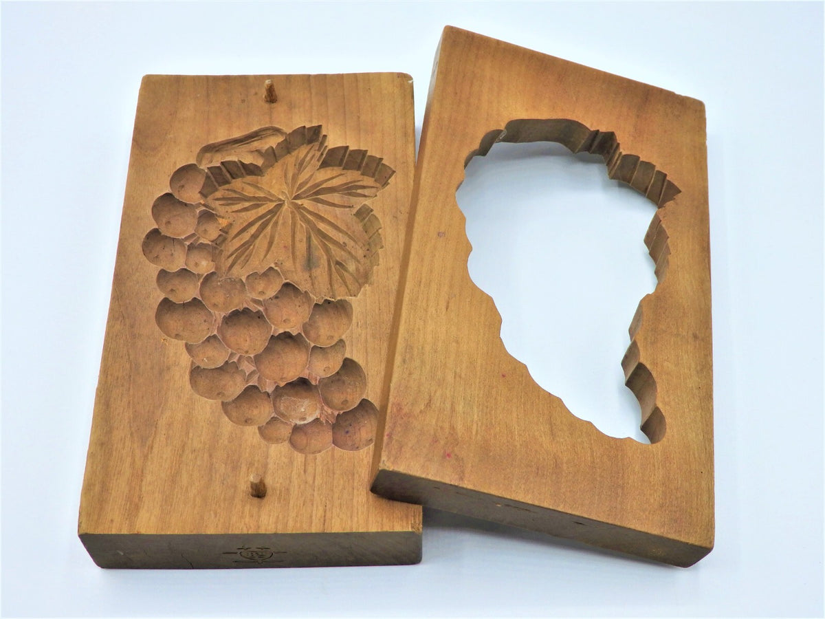 Set of 5 WAGASHI Kashigata Japanese Sweets Pastry Cake Wooden Mold Rare Design