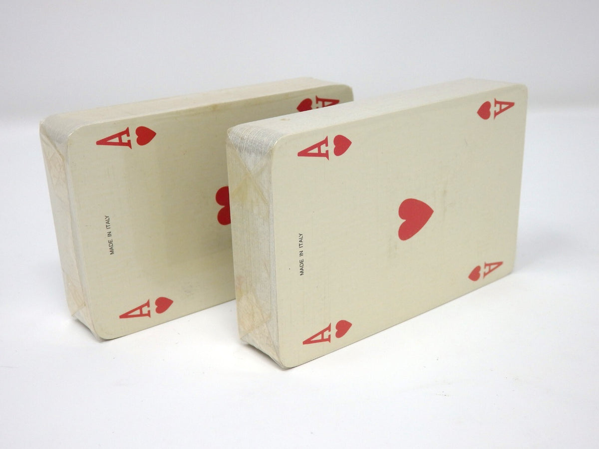 mila schon 2 Deck Playing Cards Sealed Vintage Poker Game Auth Classic Box Rare