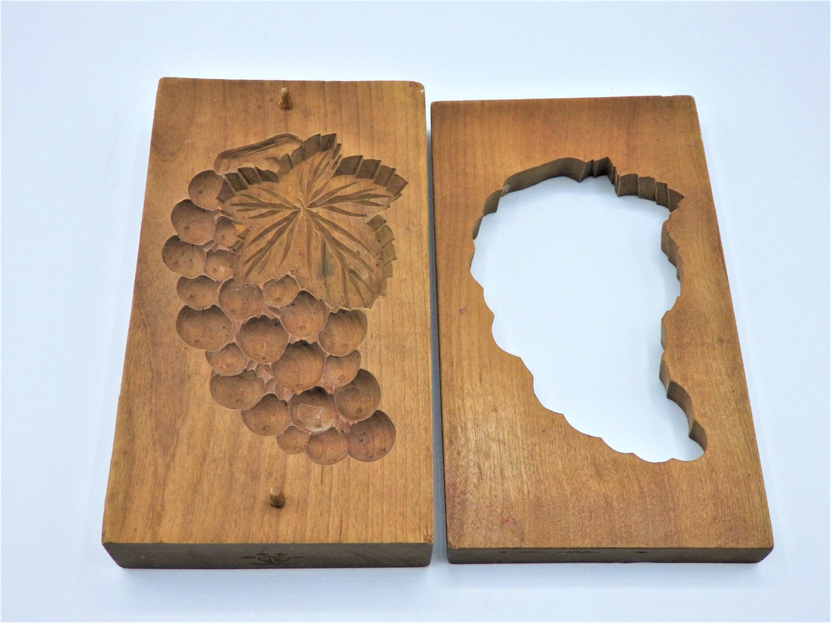 Set of 5 WAGASHI Kashigata Japanese Sweets Pastry Cake Wooden Mold Rare Design