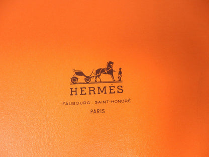 HERMES Orange Empty Storage Gift Box Birkin Kelly W/ Storage bag 34.5×34.5×14