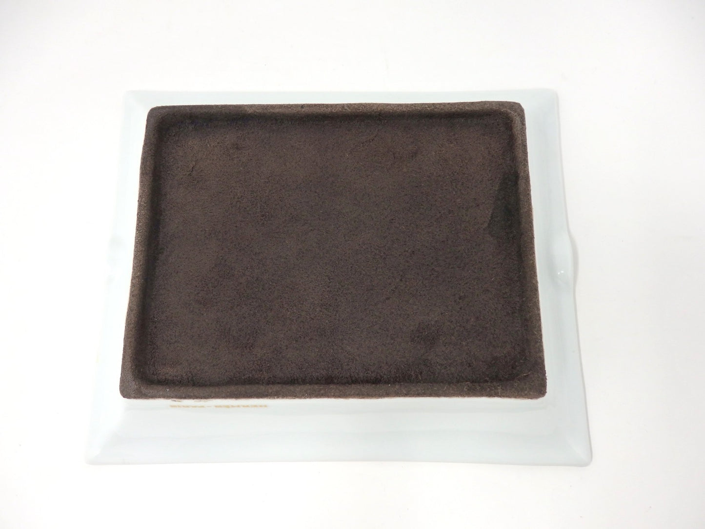 HERMES Ashtray Porcelain Exotic Bird Motif Interior Tableware Plate Gift Boxed