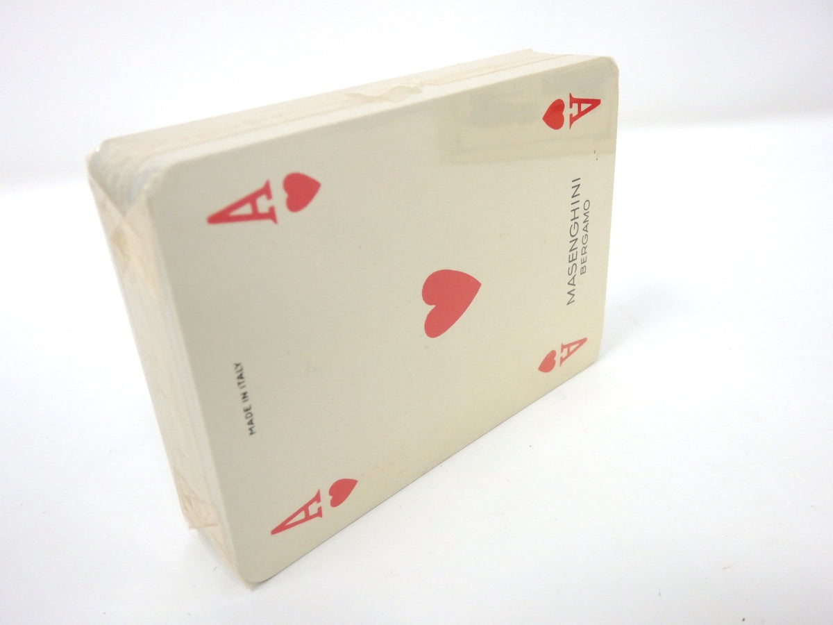 GUCCI Playing Cards 1deck Vintage Game Authentic Classic Horse saddle SEALED BOX