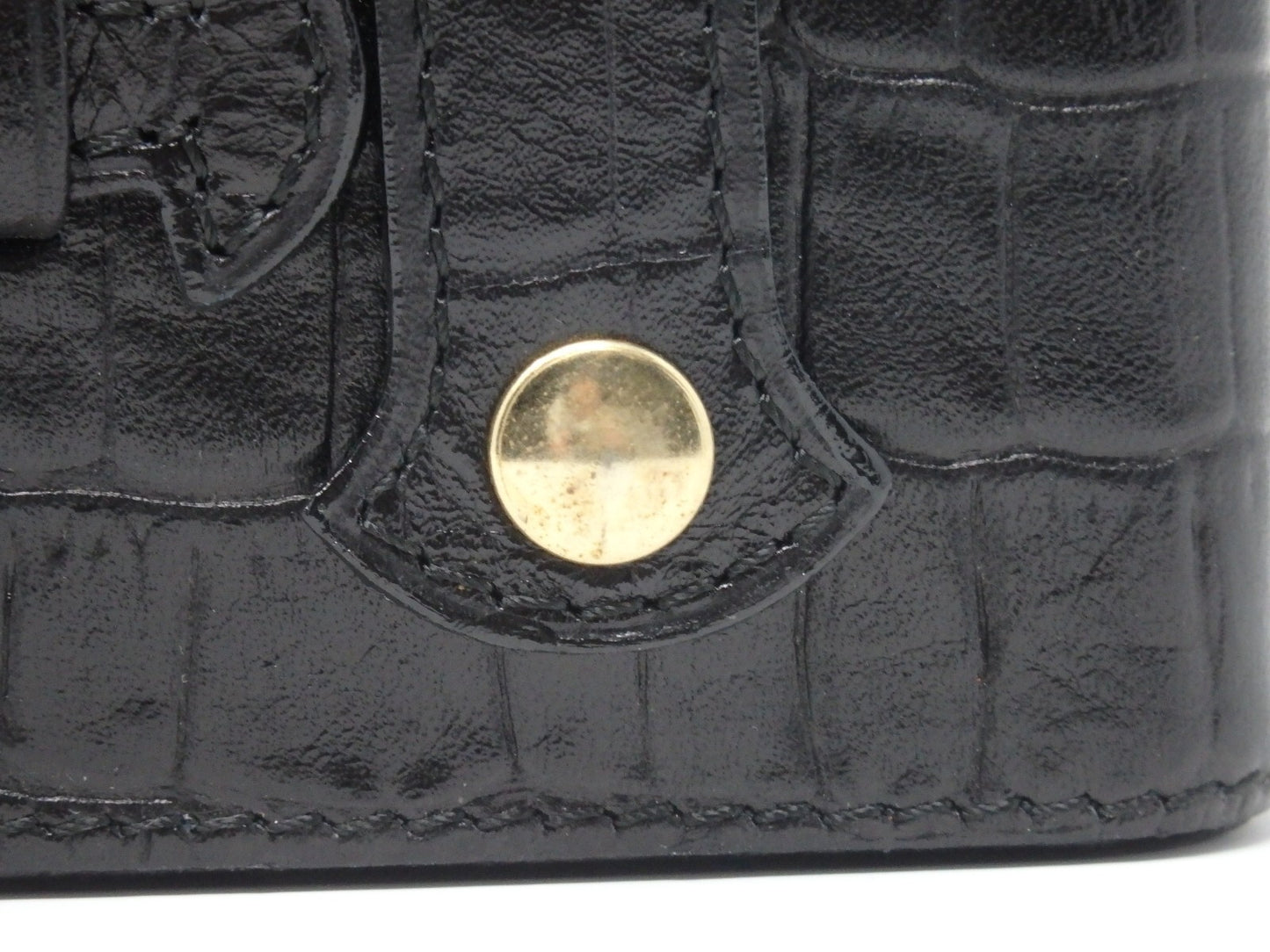 Franck Muller Empty Watch Storage Box Crocodile Embossed w/ Certificate Case