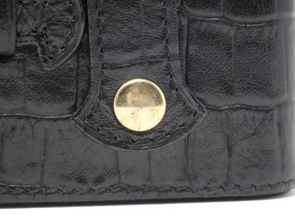 Franck Muller Empty Watch Storage Box Crocodile Embossed w/ Certificate Case