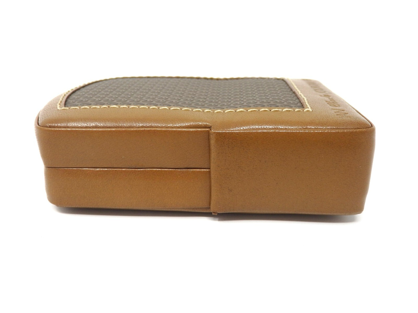 Set of 2 Vintage CHARLES JOURDAN Actif Paris Leather Cigarette & Coin Case MINT