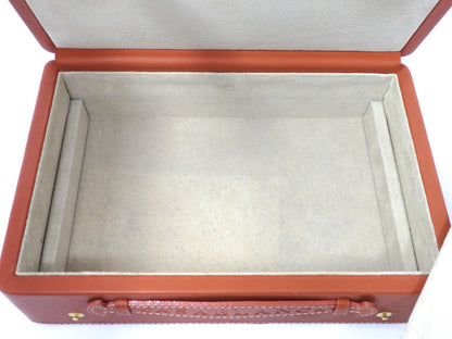 Franck Muller CASABLANCA Watch Storage Box Empty Light Brown Certificate Case JP
