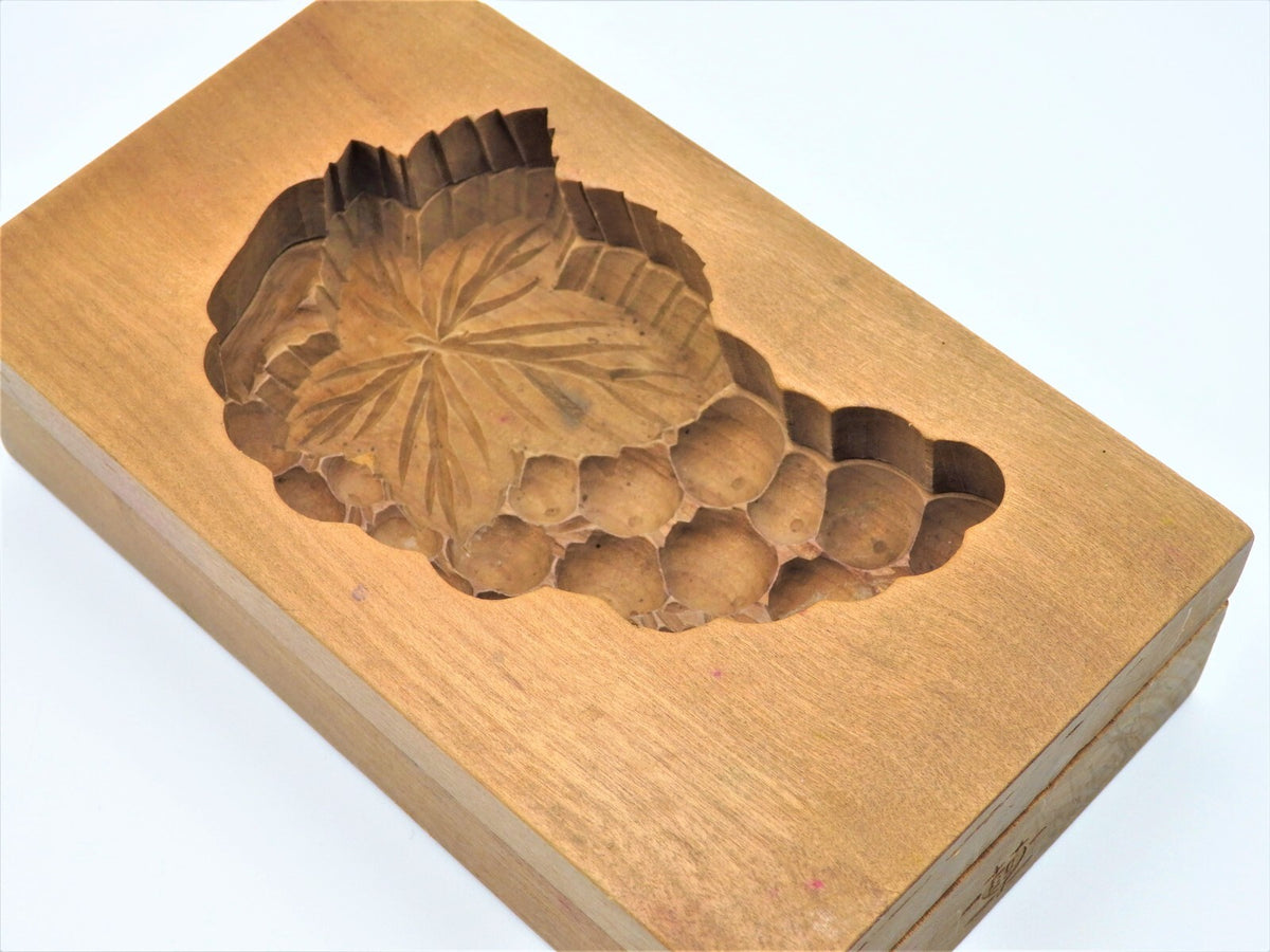 Set of 5 WAGASHI Kashigata Japanese Sweets Pastry Cake Wooden Mold Rare Design