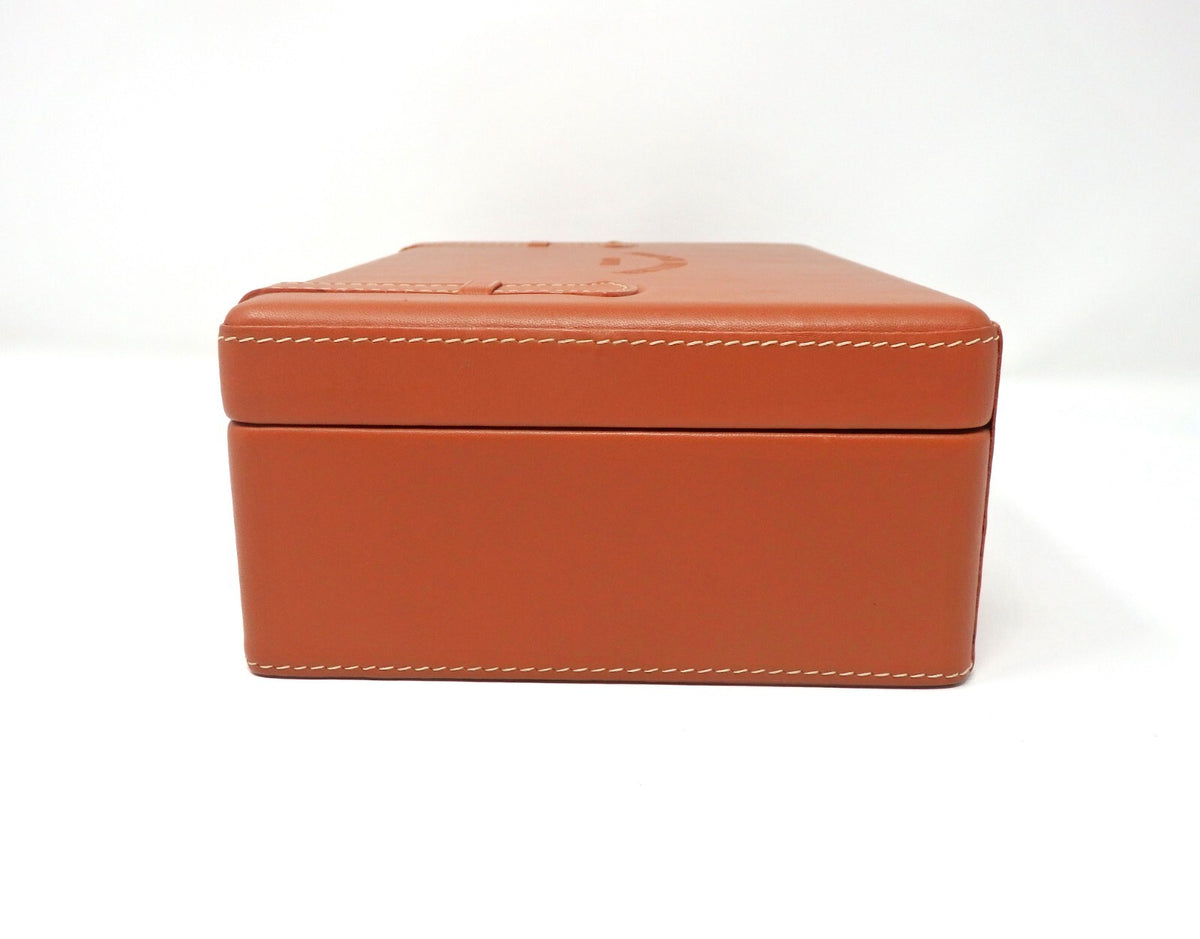 Franck Muller CASABLANCA Watch Storage Box Empty Light Brown Certificate Case JP