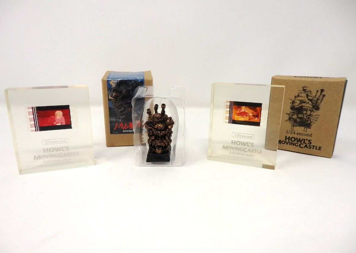 Studio Ghibli HOWL’S MOVING CASTLE 1/24 2 Second Cube & Mini Figure Set Miyazaki