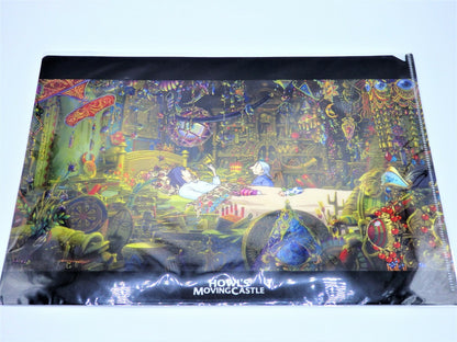 HOWL’S MOVING CASTLE Studio Ghibli Clear File A4 Rare &1/24 Film Second Cube #2
