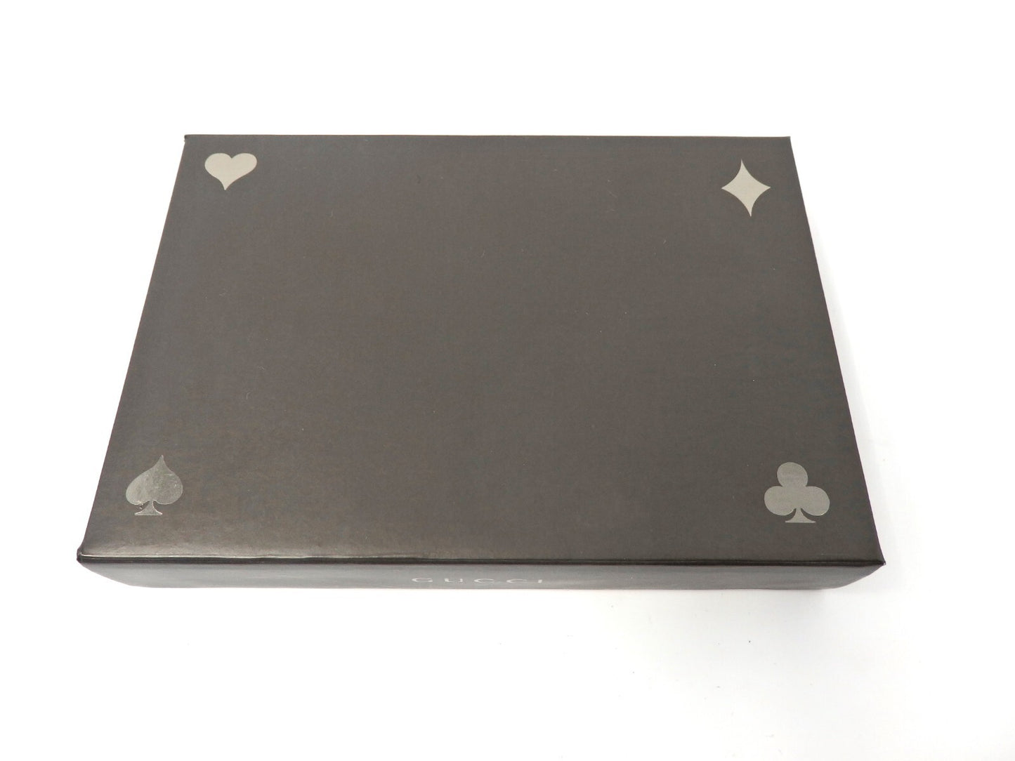 GUCCI 2 Deck Playing Cards Game Authe Classic Interlocking GG Logo Sealed w/ Box