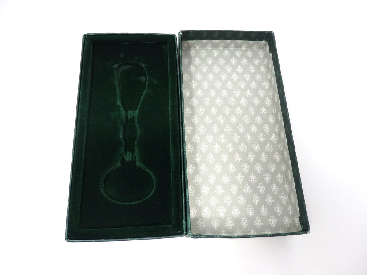 GUCCI Vintage Sherry Line Interlocking G Logo Keychain Holder Ring Charm Boxed