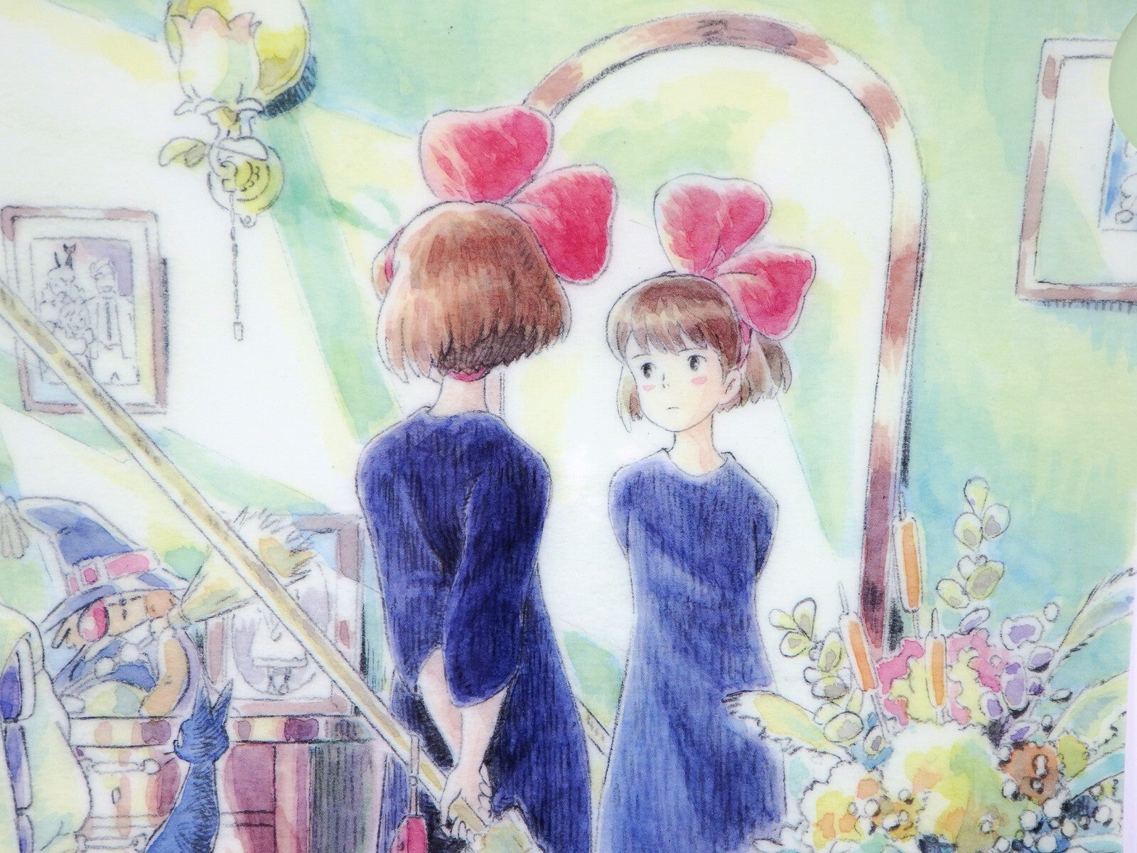 Studio Ghibli KiKi's Delivery Service Clear File Set 2 Art Cel Katsuya Kondo JPN