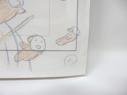Studio Ghibli PONYO Replica Original Picture Art Cel Layout limited Miyazaki
