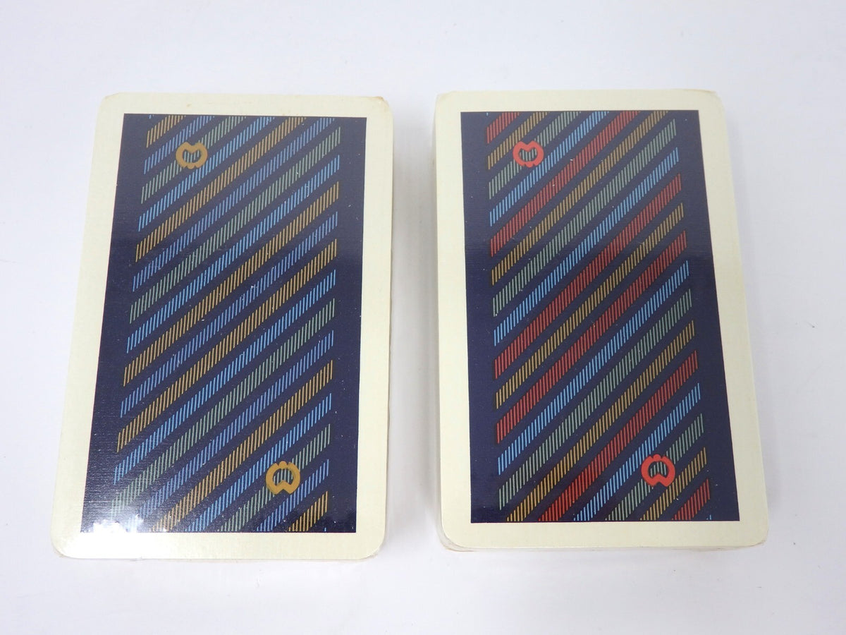mila schon 2 Deck Playing Cards Sealed Vintage Poker Game Auth Classic Box Rare