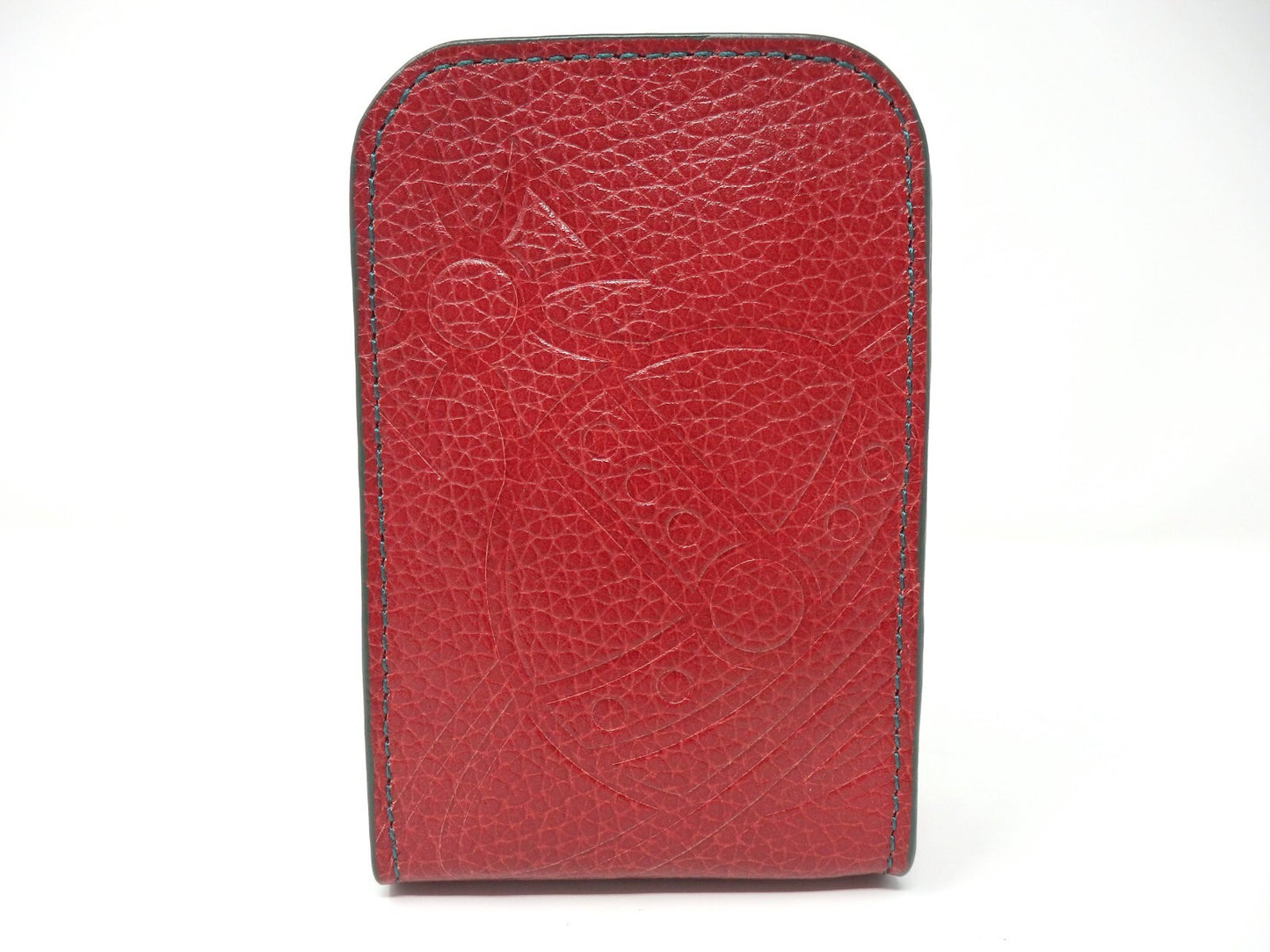 Vivienne Westwood Cigarette Case RED Leather Orb Accessories Unused Perfect Set