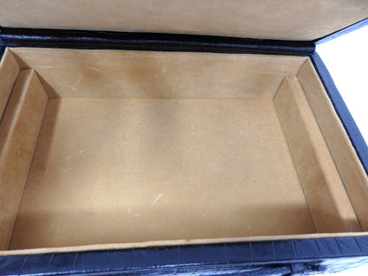 Franck Muller Empty Watch Storage Box Crocodile Embossed w/ Certificate Case