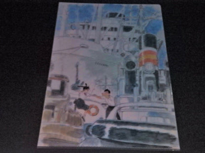 Studio Ghibli From UP on Poppy Hill Clear File A4 Art Cel Katsuya Kondo Japan