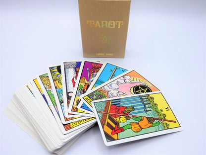 TAROT book and cards Vintage Alexandria Jupiter Super Rare Tairiku Shobou OBI JP