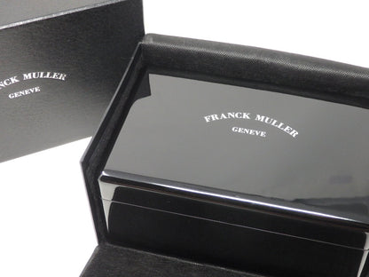 Franck Muller Watch Storage Box Empty Grand Prix Conquistador Black Enameled