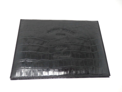 Franck Muller Empty Watch Storage Box Crocodile Embossed w/ Certificate Case