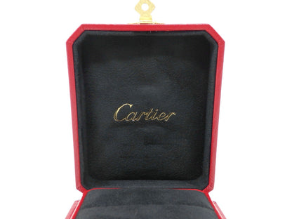 Cartier Double Wedding Band Pair Ring Presentation Box Red Empty w/ 2 Holders