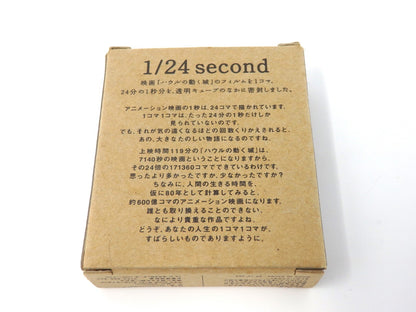 Studio Ghibli HOWL’S MOVING CASTLE 1/24 2 Second Cube & Mini Figure Set Miyazaki