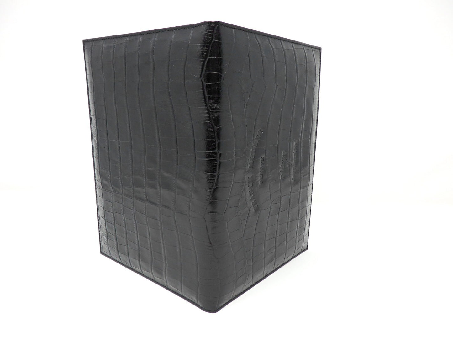 Franck Muller Empty Watch Storage Box Crocodile Embossed w/ Certificate Case