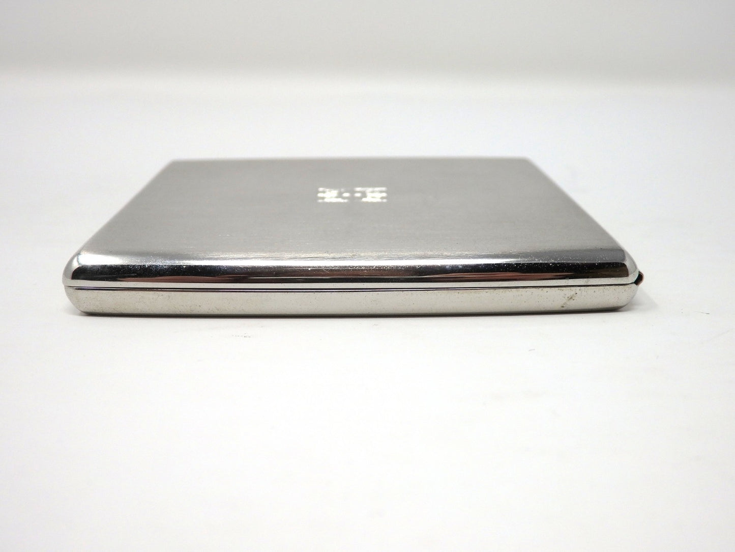 GIVENCHY Logo 4G Vintage Cigarette Holder Card Case Silver Color Beautiful Rare!