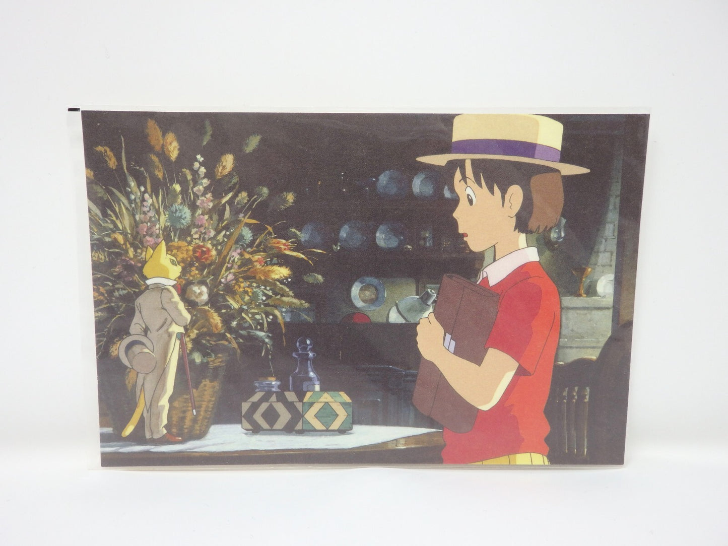 Studio Ghibli Whisper of the Heart W/ Postcard Original Picture Art Cel Layout