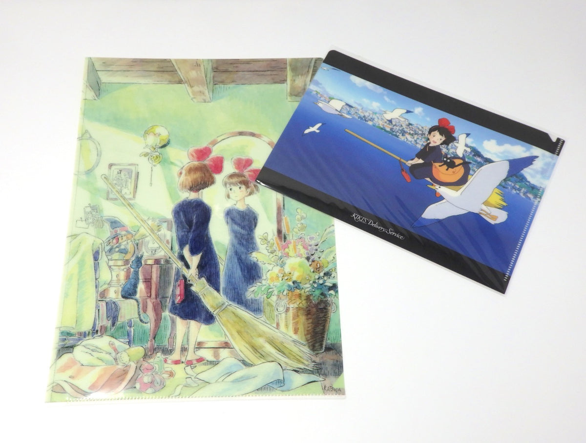 Studio Ghibli Kiki's Delivery Service 5pc Set Clear Files Towel Bag Memo Pad JPN