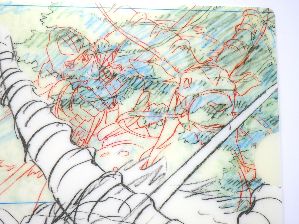 PRINCESS MONONOKE Clear File A4 Art Cel Studio Ghibli Layout Hayao Miyazaki Mint