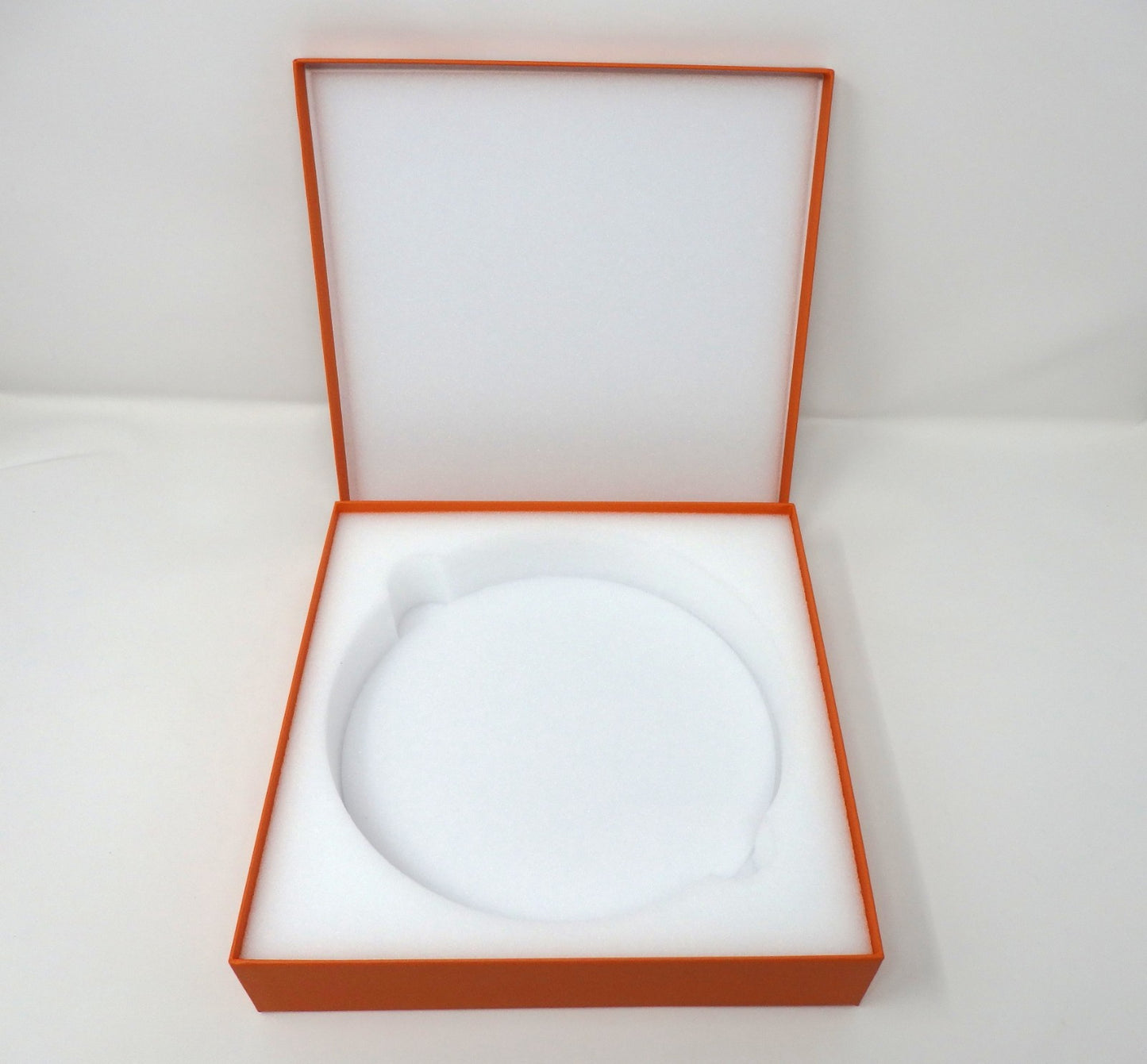 HERMES H Deco Porcelain Plate Black 21.5cm Tableware Dish w/ Box Made in France