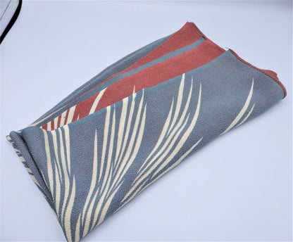 FUROSHIKI Japanese Wrapping Cloth SILK 100 Fabric Chirimen Reversible Multicover