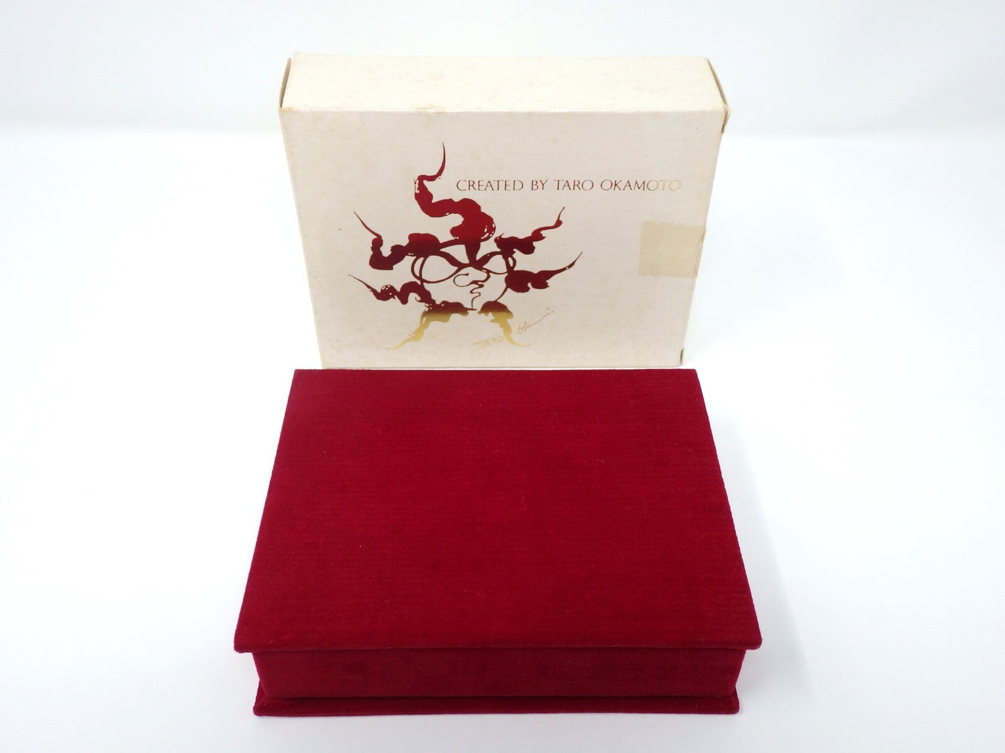 TARO OKAMOTO Art Vintage Playing Cards 2 deck Sealed Red Box GIFT Mint Rare JPN